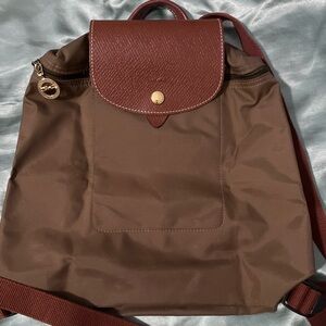Longchamp backpack - olive
